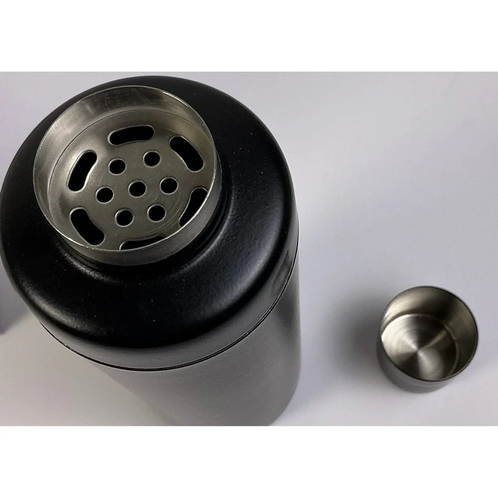 Target Cocktail Shaker 600 ML Black Matte Finish Martini‎ Party